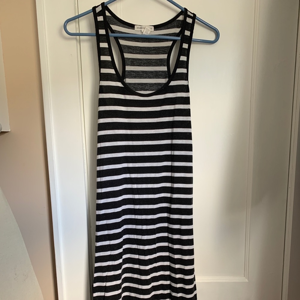 Striped maxi dress